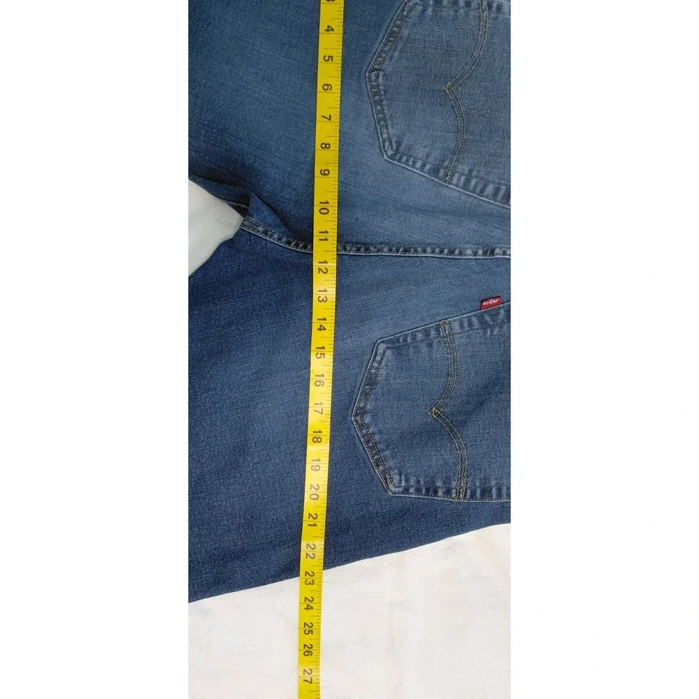 Levis 501 Denim Jeans Button Fly 36X30 Blue 5 Pocket Straight Leg Cotton Western